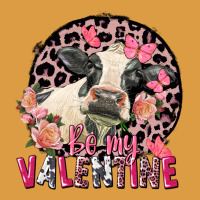 Be My Valentine Holstein Cow Valentine's Day Urban Heavy Tee | Teevron