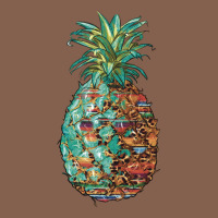 Pineapple Leopar Turquoise Serape Summer Zipper Hoodie | Teevron