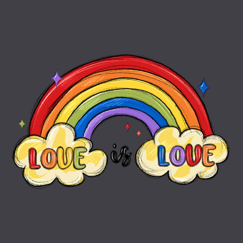 Love Is Love Lgbtq Heavyweight Hoodie by MaliasSmallBusiness | Teevron