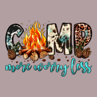 Camp More Worry Less Vintage Hoodie | Teevron