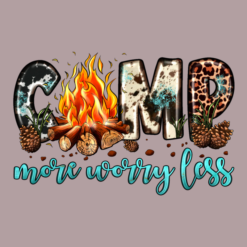 Camp More Worry Less Vintage Hoodie by JahusDesignShop | Teevron