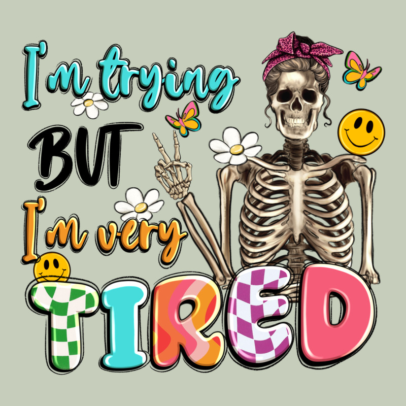 Im Trying But Im Very Tired Long Sleeve Tee by Artiststas | Teevron