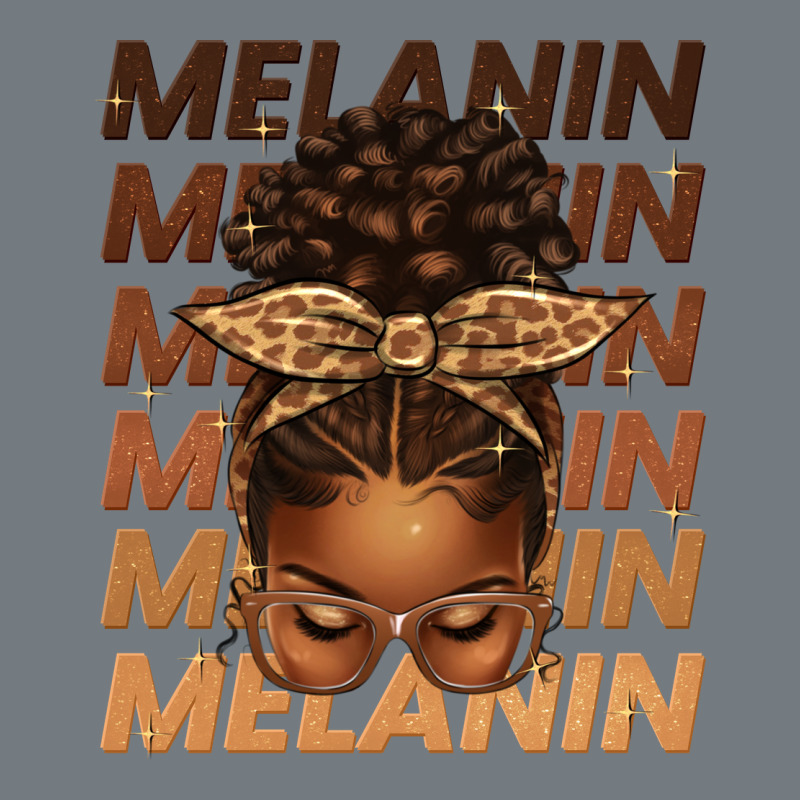 Melanin Afro Messy Bun Heavyweight Sweatshirt by texasbilliewilder | Teevron