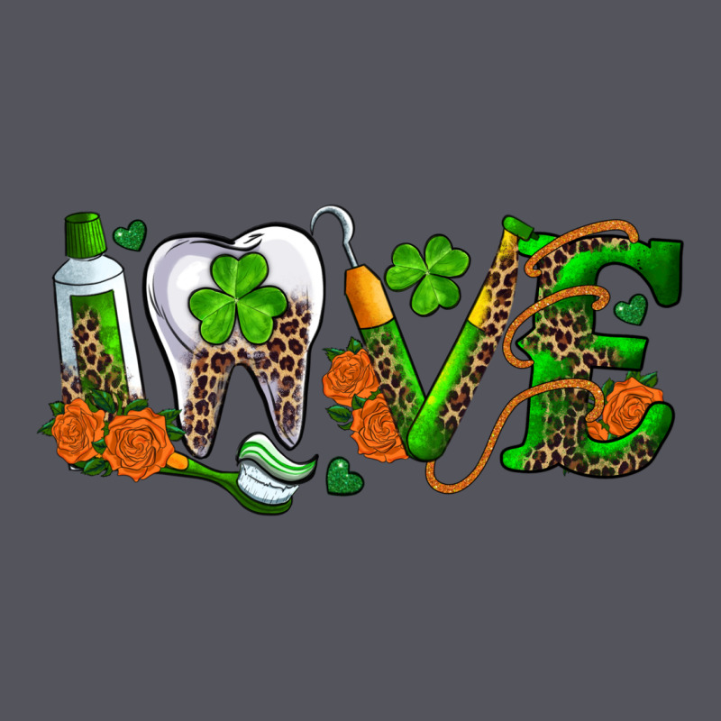 Dental Love St Patricks Day Vintage Hoodie by RanaPortraitStore | Teevron