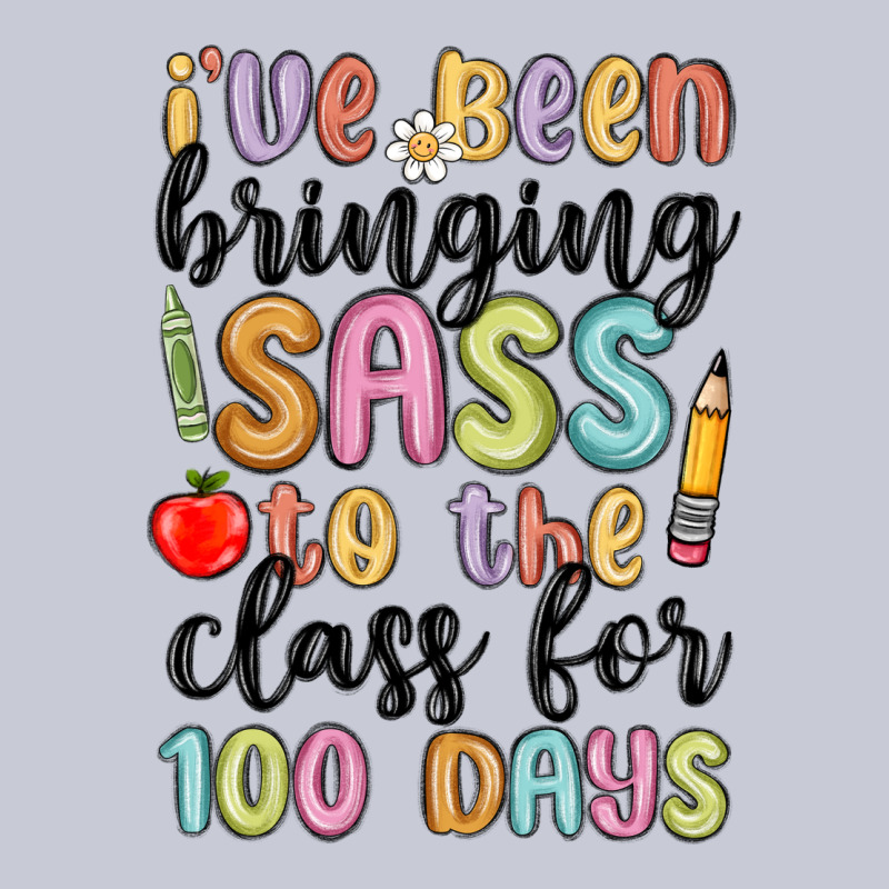 I Ve Been Bringing Sass To The Class For 100 Days Heavyweight Hoodie by MaliasSmallBusiness | Teevron