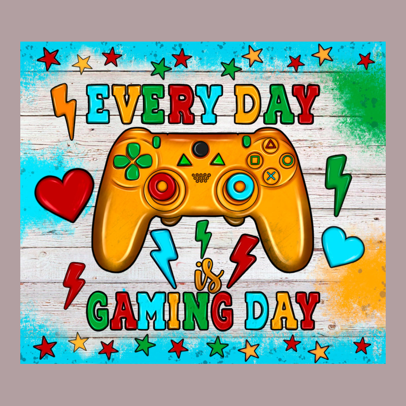 Every Day Is Gaming Day Vintage Hoodie by JahusDesignShop | Teevron