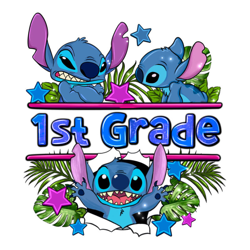 Preview Flower Stitch 1st Grade Classic Tee by AdoDesignShop | Teevron