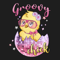 Groovy Chick Easter Heavyweight Hoodie | Teevron