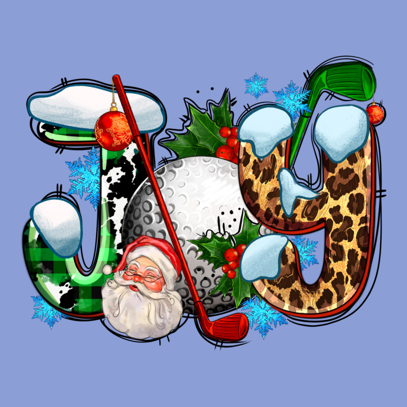 Joy With Golf And Santas Long Sleeve Tee by AdoDesignShop | Teevron