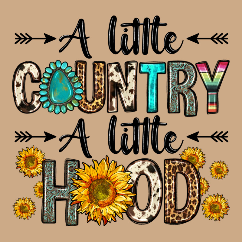 A Little Country A Little Hood Vintage Hoodie by Zillion Design Studio | Teevron