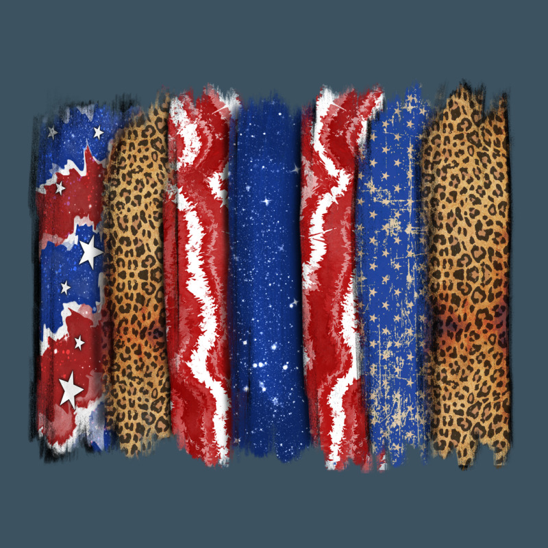 4th Of July Brushstroke Urban Heavy Tee by CowGirlArtShop | Teevron