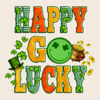 Happy Go Lucky  With Coin And Shamrock Zipper Hoodie | Teevron