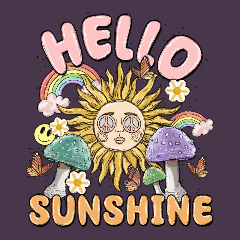 Hello Sunshine Heavyweight Hoodie by MaliasSmallBusiness | Teevron
