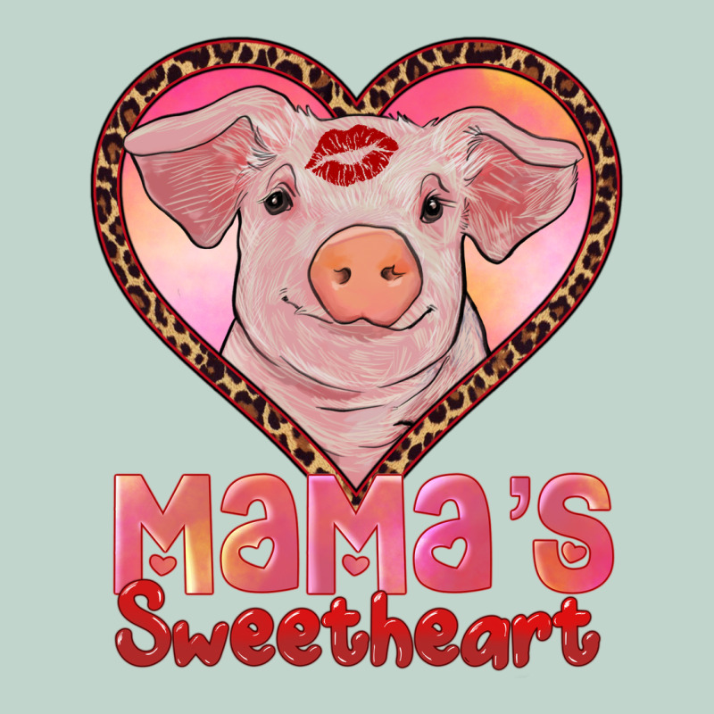 Mama's Sweetheart Baby Pig Zipper Hoodie by AdoDesignShop | Teevron