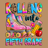 Rolling Into Fifth Grade Vintage Hoodie | Teevron