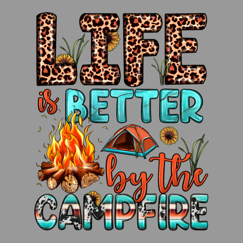 Life Is Better By The Campfire Vintage Hoodie by JahusDesignShop | Teevron