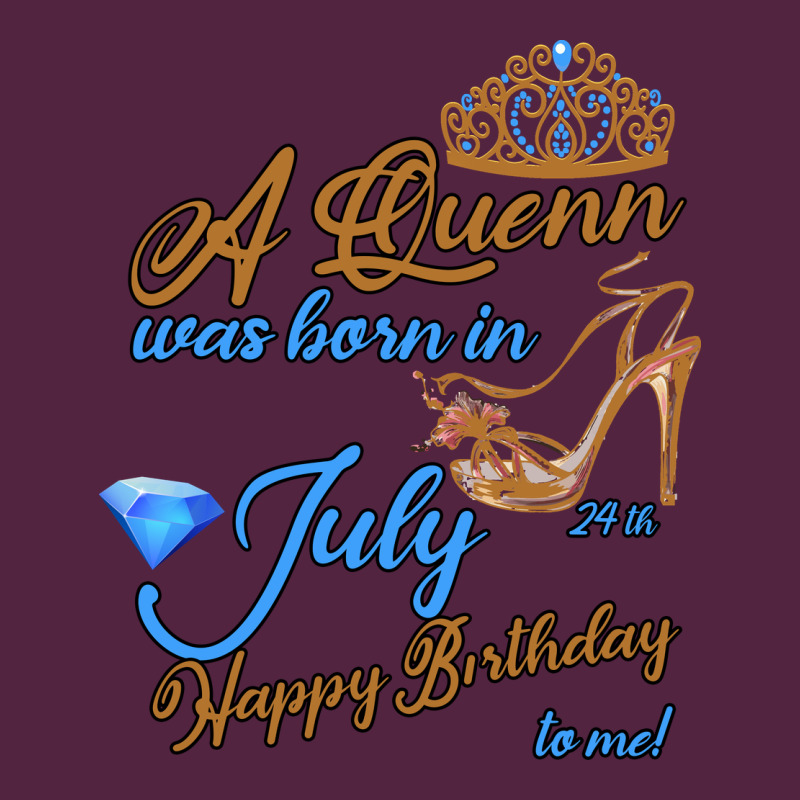 A Queen Was Born In July 24th Happy Birthday Urban Hoodie by Bettercallsaul | Teevron