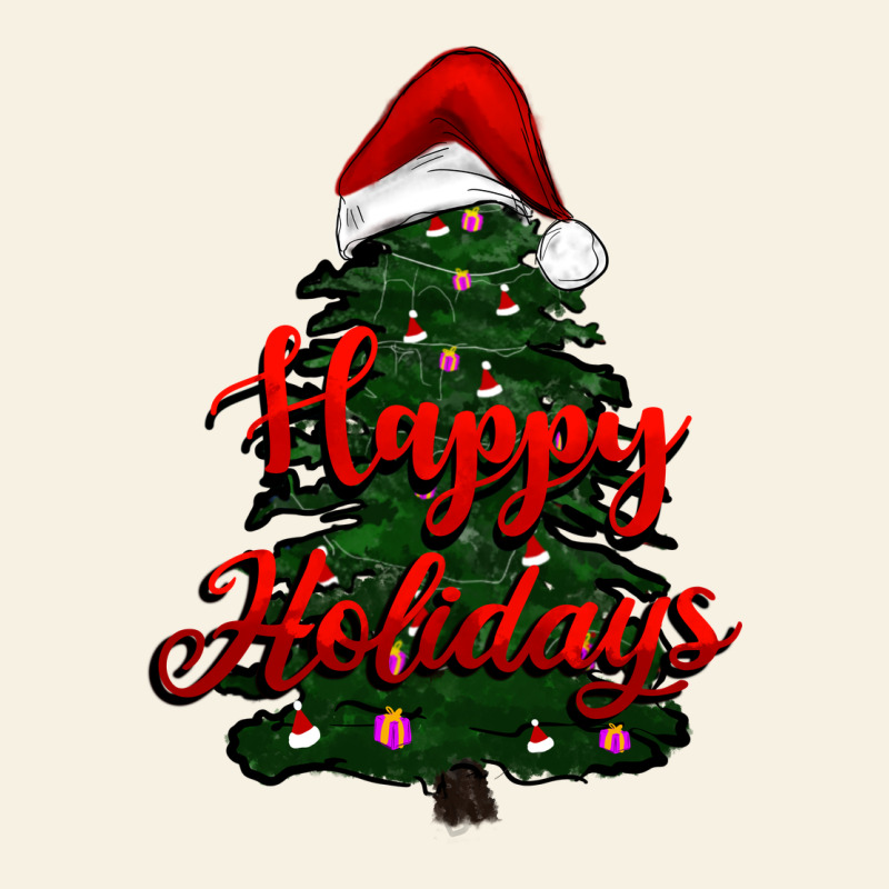 Happy Holidays Christmas Tree Vintage Tee by RanaPortraitStore | Teevron