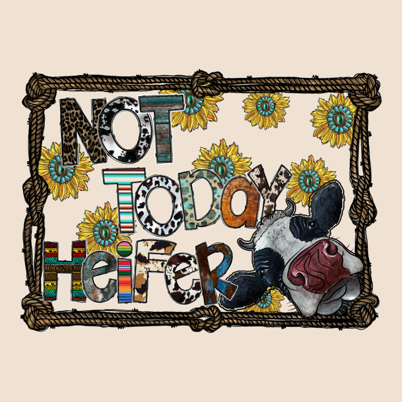 Not Today Heifer Urban Heavy Tee by SublimationCraftShop | Teevron