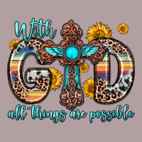 With God All Things Are Possible Cross Vintage Hoodie | Teevron