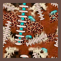 Football Leopard Gemstone Seamless Pattern Long Sleeve Tee | Teevron