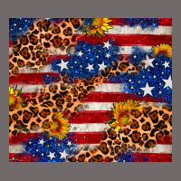 4th Of July Usa Flag Leopard Sunflower 20oz Tumble Urban Heavy Tee | Teevron