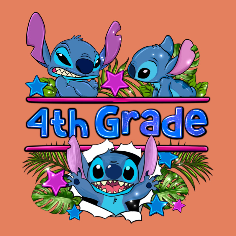 Preview Flower Stitch 4 Th Grade Classic Tee by AdoDesignShop | Teevron