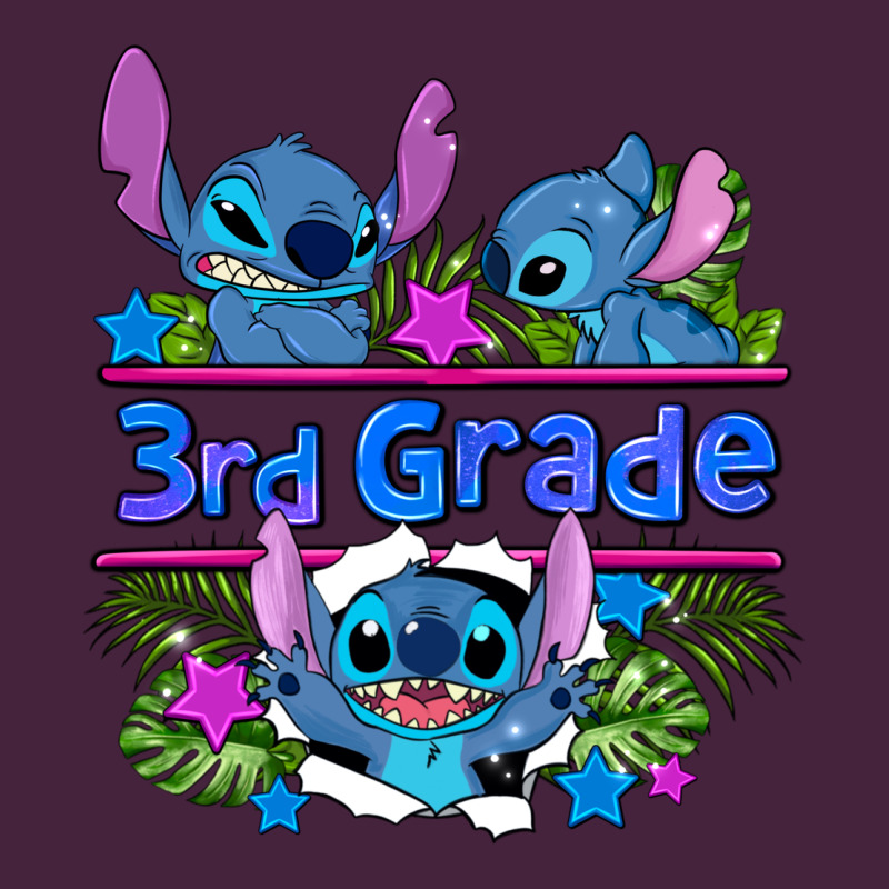 Preview Flower Stitch 3rd Grade Classic Tee by AdoDesignShop | Teevron