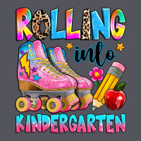 Rolling Into Kindergarten Grade Vintage Hoodie | Teevron