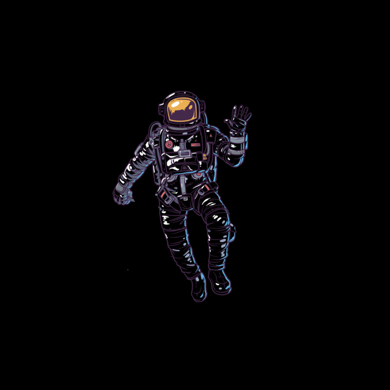 Outer Space Adventurer Astronaut Urban Hoodie by Bettercallsaul | Teevron
