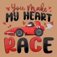 You Make My Heart Race Valentine's Day Heavyweight Hoodie | Teevron