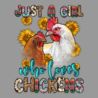 Just A Girl Who Loves Chickens Vintage Hoodie | Teevron