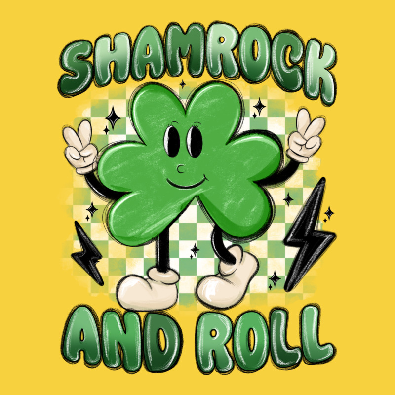 Shamrock And Roll Premium Sweatshirt by MaliasSmallBusiness | Teevron