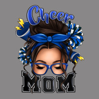 Cheer Mom Messy Bun Vintage Tee | Teevron