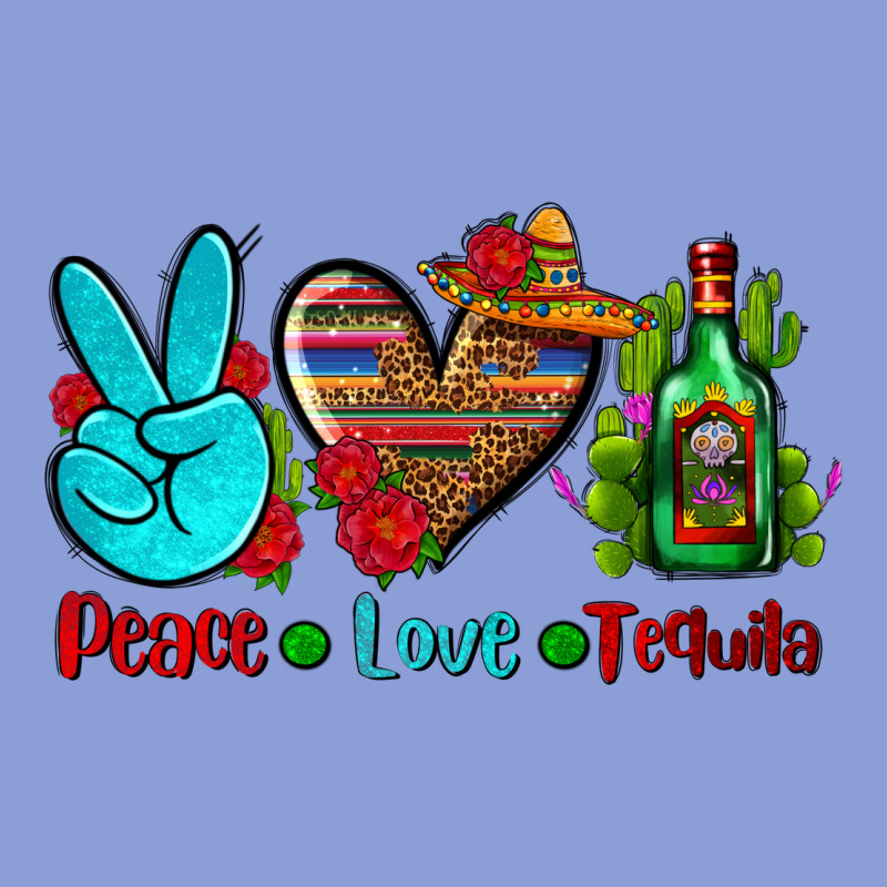Peace Love Tequila Long Sleeve Tee by AdoDesignShop | Teevron