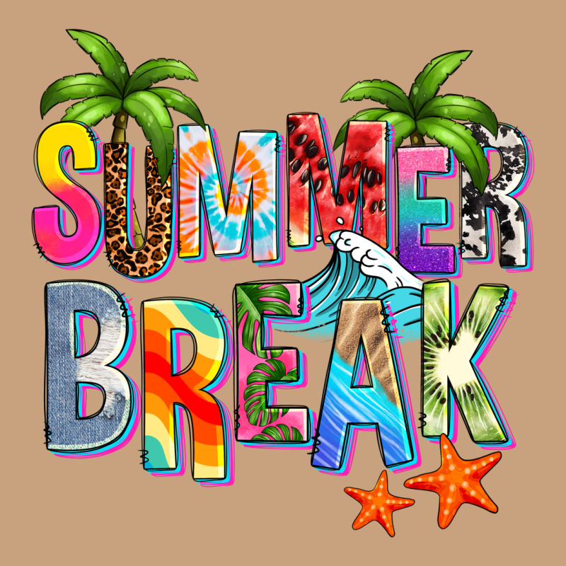 Summer Break Vintage Tee by Zillion Design Studio | Teevron