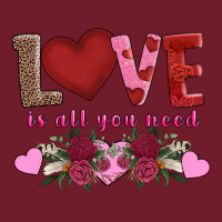 Love Is All You Need Zipper Hoodie | Teevron