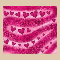 Pink Glitter Heart Classic Tee | Teevron