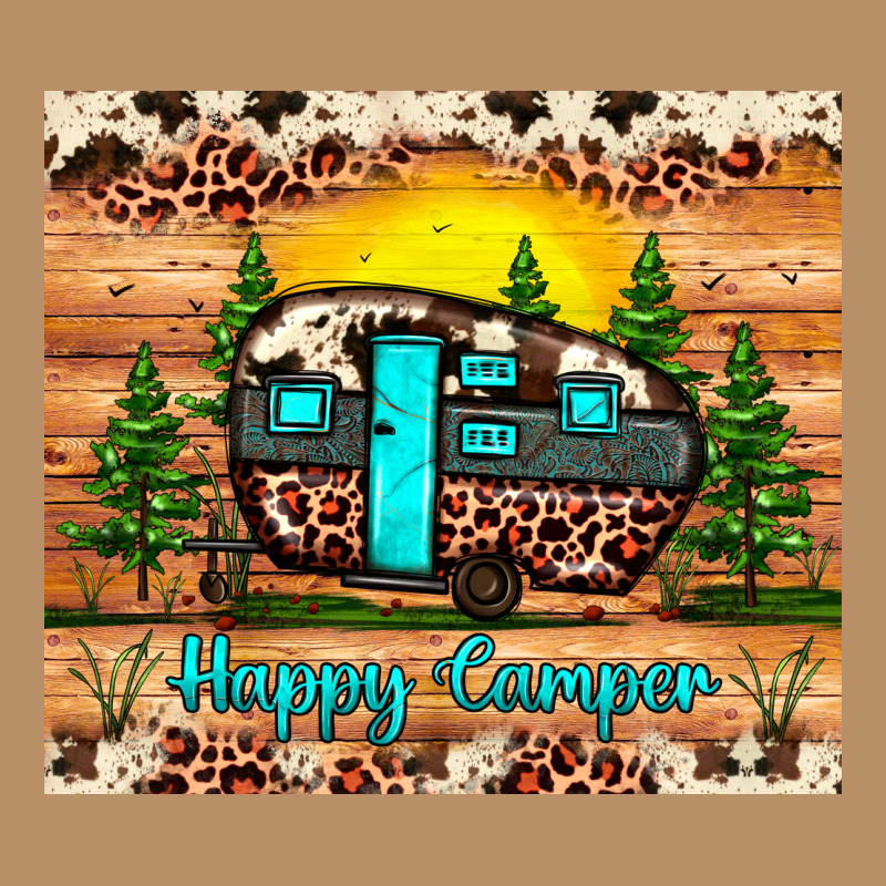 Happy Camper Vintage Hoodie by JahusDesignShop | Teevron