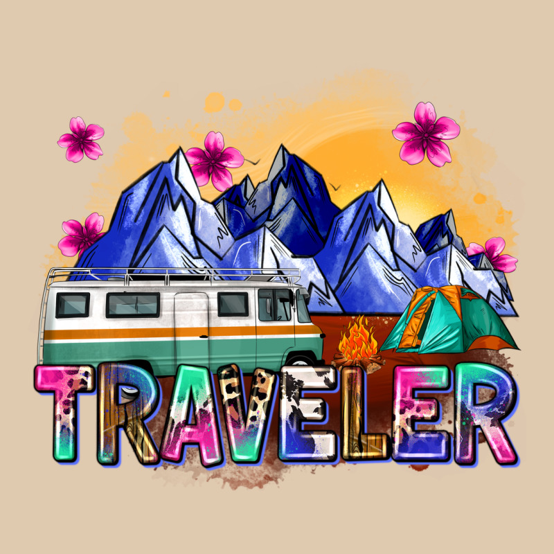 Traveler Heavyweight Sweatshirt by Zillion Design Studio | Teevron