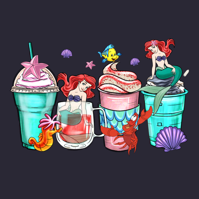 Ariel Coffee Cups Vintage Tee by Zillion Design Studio | Teevron