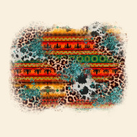 Leopard Aztec Background Vintage Hoodie | Teevron
