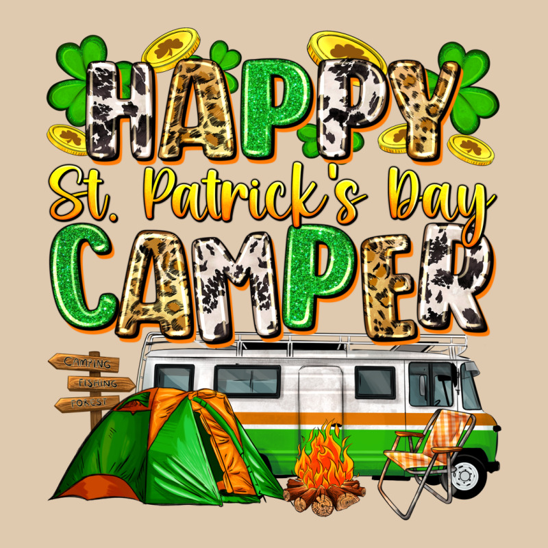 Happy St. Patrick's Day Camper Heavyweight Sweatshirt by Zillion Design Studio | Teevron