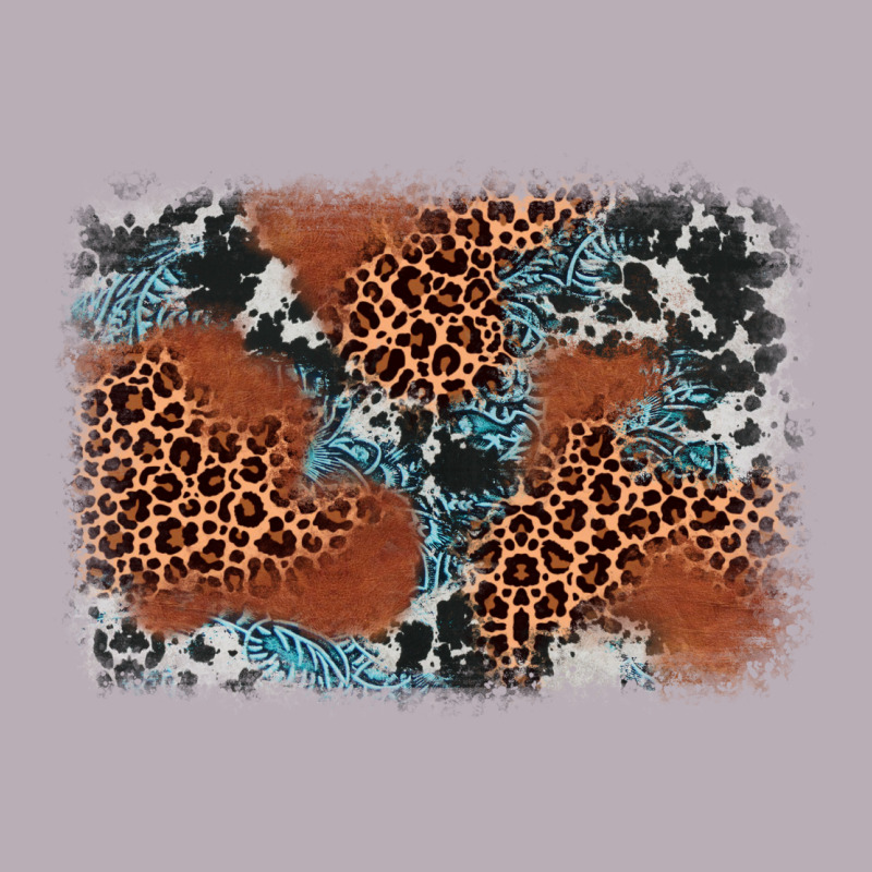 Leopard Cowhide Background Vintage Tee by BarkalooDesign | Teevron