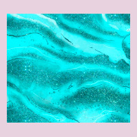 Turquoise Glitter Classic Tee | Teevron