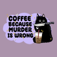 Coffee Because Murder Is Wrong Heavyweight Hoodie | Teevron