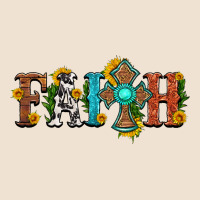 Faith With Cross And Sunflower Urban Heavy Tee | Teevron