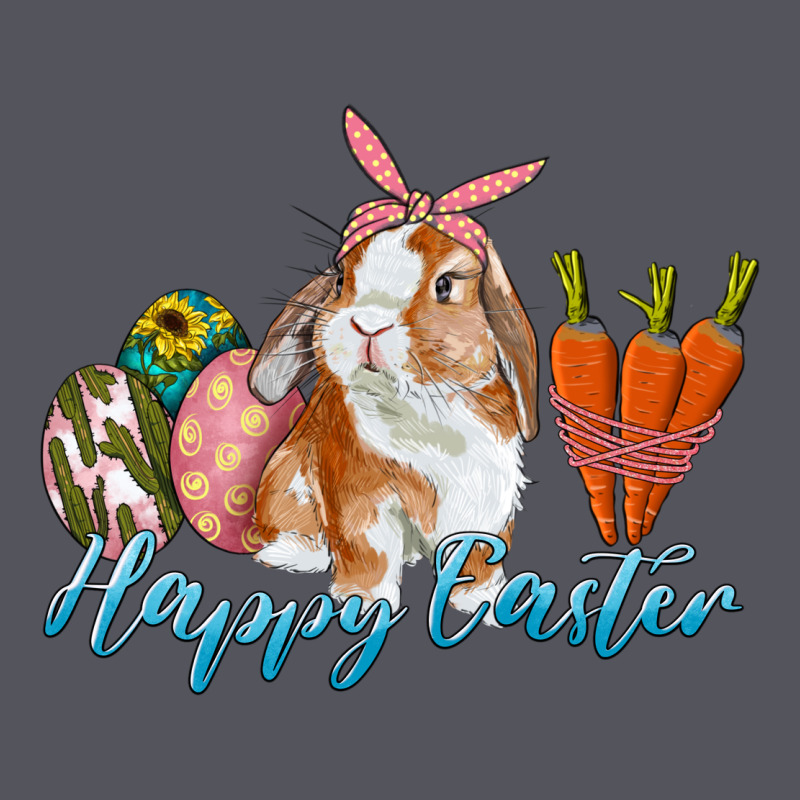 Happy Easter Bunny Carrots And Eggs Vintage Hoodie by RanaPortraitStore | Teevron