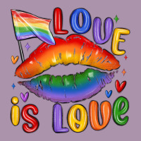 Love Is Love Lips Heavyweight Hoodie | Teevron
