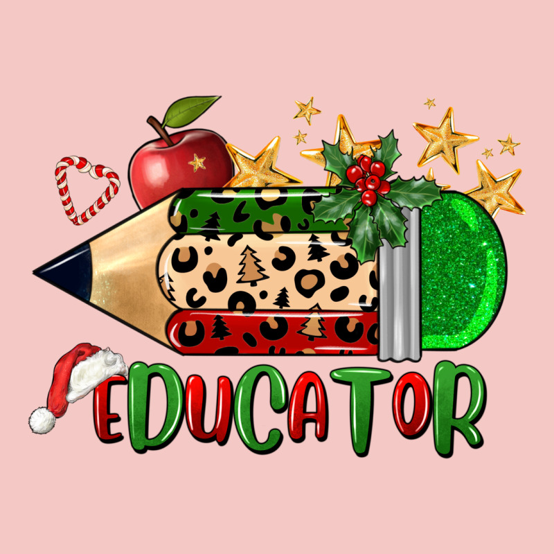 Christmas Educator Pencil Urban Heavy Tee by FaDigitalArtStudio | Teevron